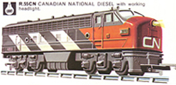 Canadian National Diesel Locomotive