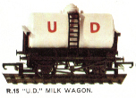 United Dairies Milk Tank Wagon