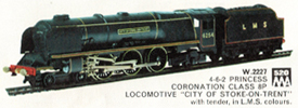 Coronation Class 8P Locomotive - City Of Stoke On Trent