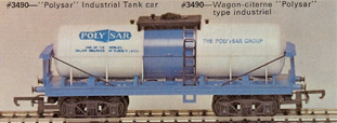 Polysar Industrial Tank Car