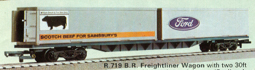 Freightliner Wagon - 2 30ft Containers - Ford & Sainsburys