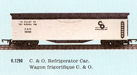 C&O Refrigerator Car