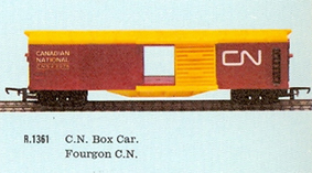 C.N. Box Car With Sliding Doors (Canada)