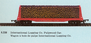 International Logging Co. Pulpwood Car