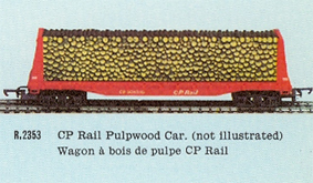 C.P. Rail Pulpwood Car (Canada)