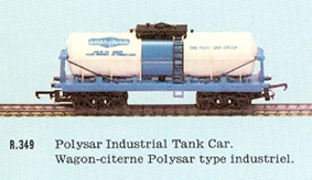 Polysar Industrial Tank Car