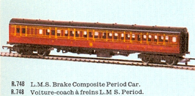 L.M.S. Brake Composite Coach