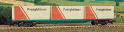 Freightliner with Three 20 Feet Containers