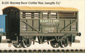 Harvey Bros Cattle Van