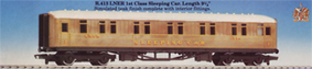 L.N.E.R. First Class Sleeping Car
