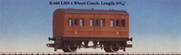 L.M.S. Four Wheel Coach 
