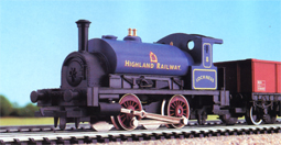 Highland Railway 0-4-0ST Locomotive - Loch Ness