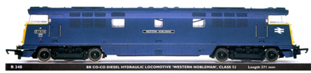 Class 52 Diesel Hydraulic Locomotive - Western Nobleman