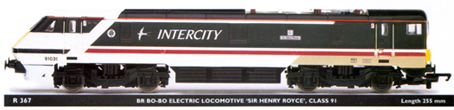 Class 91 Bo-Bo Electric Locomotive - Sir Henry Royce