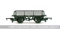 Royal Dockyard Chatham 3 Plank Wagon