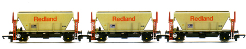 Redland Procor Hoppers - Three Wagon Pack (Weathered)