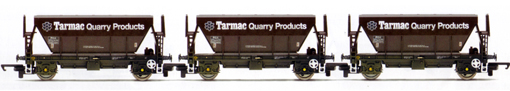 Tarmac Quarry Products Procor Hoppers - Three Wagon Pack (Weathered)