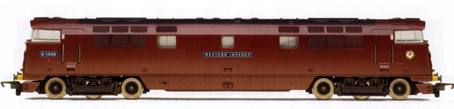 Class 52 Diesel Electric Locomotive - Western Invader (Weathered)