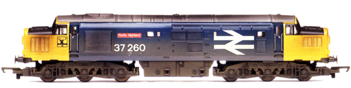 Class 37 Co-Co Diesel Electric Locomotive - Radio Highland
