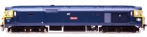 Class 50 Co-Co Diesel Electric Locomotive - Agincourt