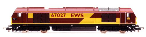 Class 67 Bo-Bo Diesel Electric Locomotive - Rising Star