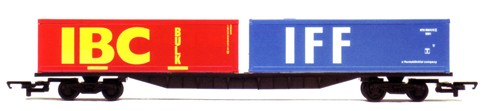 Container Bogie Wagon with 2 x 30ft Containers - IBC and IFF