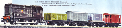 Diesel Goods Train Set