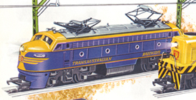 Double-ended Diesel Locomotive With Working Pantographs (TRANSAUSTRALIAN RAILWAYS)