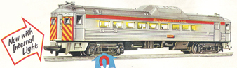 Budd Rail Diesel Car - Transcontinental