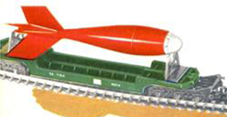 Red Arrow Bomb Transporter