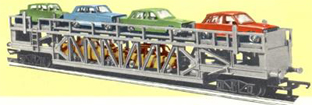 Car Transporter with 6 Cars