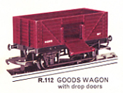 Goods Wagon with Drop Doors 