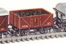 Open Wagon With Coal Load