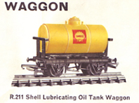 Shell Lubricating Oil Tank Wagon