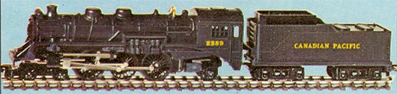 C.P. Pacific 4-6-2 Steam Locomotive (Canada)