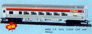 C.P. Rail Diner Car (Canada)