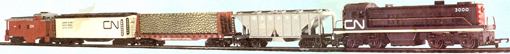 Canadian National Diesel Freight Set (Canada)