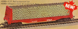 C.P. Rail Pulpwood Car (Canada)