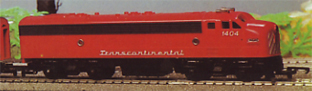 Transcontinental A Unit Diesel 