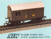 G.W.R. Horse Box