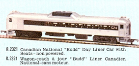 C.N. Day Liner Diesel Car - Non Powered (Canada) 