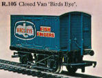 Birds Eye Closed Van
