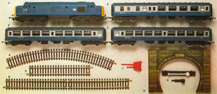 Hornby train store sets 1970s