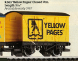 Yellow Pages Closed Van