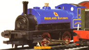 Highland Railway 0-4-0ST Locomotive - Loch Ness