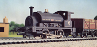 Lancashire & Yorkshire 0-4-0ST Locomotive