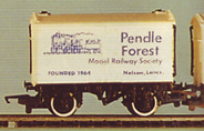 Pendle Forest Model Railway Society Van (White)