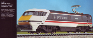 Class 91 Bo-Bo Electric Locomotive - The Red Arrows