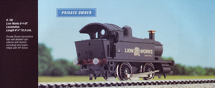 Lion Works 0-4-0T Locomotive