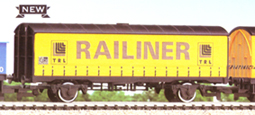 Railiner Curtain Sided Van (PVB)